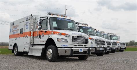 5 Braun Freightliner Super Chief Type I Ambulances To City Of Nashville