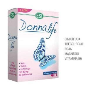 Menopausia Sofocos Irritabilidad Donna Life ESI 30 Caps