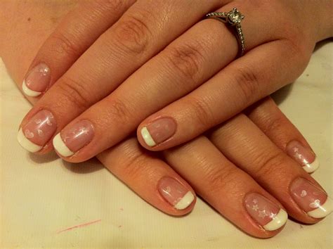 CND Shellac French Manicure With A Twist