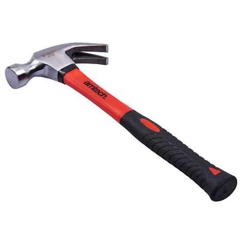 8oz Claw Hammer Fibreglass Shaft Amtech