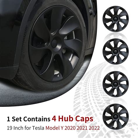 Tesla Model 3 + Y Wheel Cover 19 Inch Replacement Hub Caps for Tesla ...