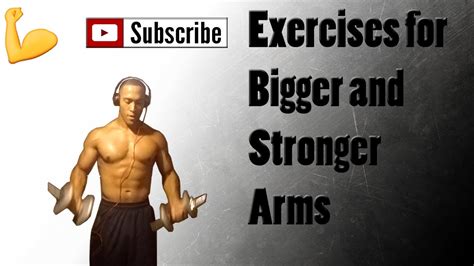 How To Get Bigger Arms Home Gym Workout Routine Youtube