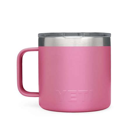 YETI Rambler 14oz. Mug in Harbor Pink