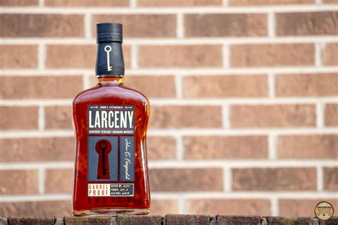 Larceny Barrel Proof Bourbon Batch A Review Breaking Bourbon