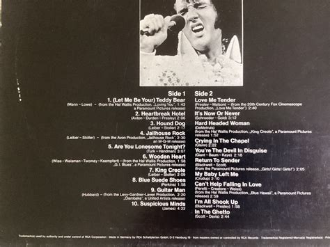 Elvis Presley Lp 20 Fantastic Hits Kaufen Auf Ricardo