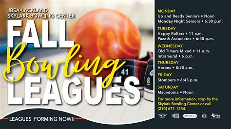 Fall Bowling Leagues (Lackland) | Joint Base San Antonio | JBSAToday ...