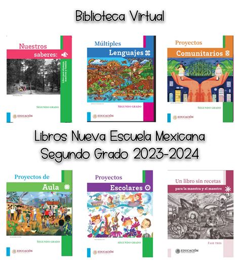 Libros De La Nueva Escuela Mexicana 2023 2024 PDF Material Educativo