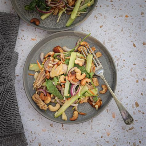 Thai Style Chicken And Cashew Salad Recipe Woolworths