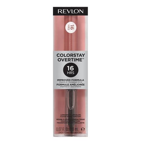 Labial Revlon Colorstay Overtime Hrs Unstoppable Nude Ml Walmart