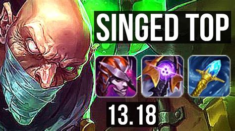 Singed Vs Gwen Top 728 500 Games 11m Mastery Na Grandmaster