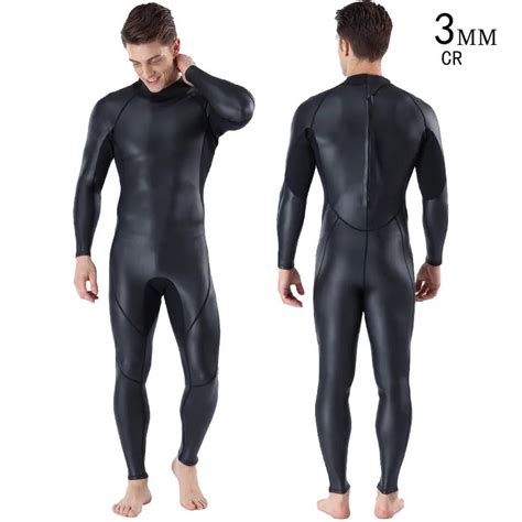 Men S Light Leather Wetsuit Mm Neoprene Spearfishing Wetsuit Triathlon