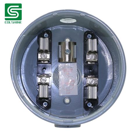 Wholesale Best 100a 4jaw Single Phase Round Electric Meter Socket Meter