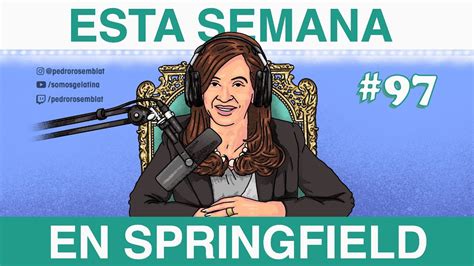 Esta Semana En Springfield Prendi Cristina Youtube