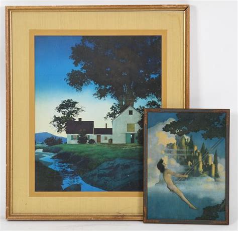 Two Prints by Maxfield Parrish sold at auction on 19th February ...