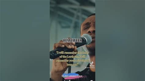 Nathaniel Bassey I Remember Gospel Youtube