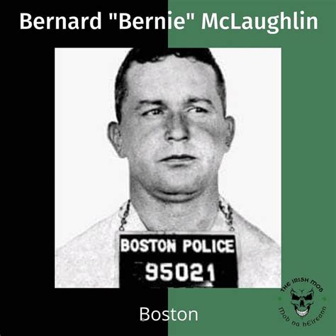 Irish Mob On Instagram Top Mobsters Bernard Bernie Mclaughlin Was