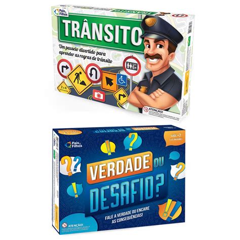 Jogo De Perguntas Verdade Ou Desafio Transito Pais E Filhos