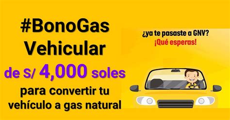 Bonogas Vehicular Convierte Tu Vehiculo A Gas Natural Bono De