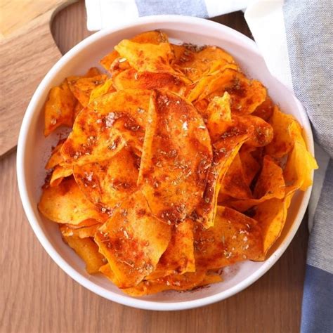 Sweet Potato Chips Paprika And Oregano Flavor Large