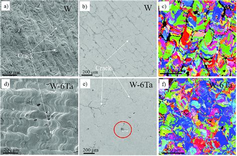 A D The Raw Surface Morphology B E The Crack Distribution And Download Scientific