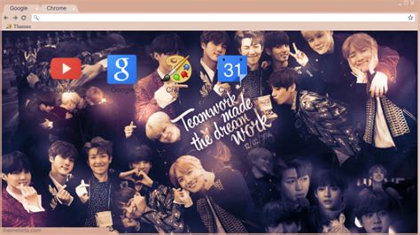 Bts Chrome Theme ThemeBeta