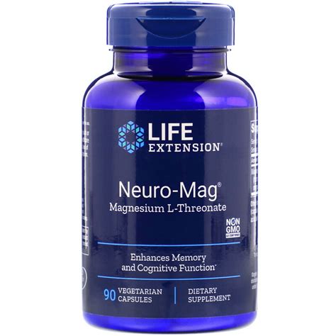 L Life Extension Neuro Mag Magnesium L Threonate