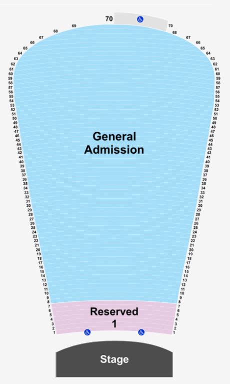 Seating Map - Find the best seats at Red Rocks | Redrocksonline.co