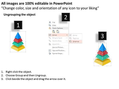 Illustration Of Pyramid Diagram Powerpoint Template