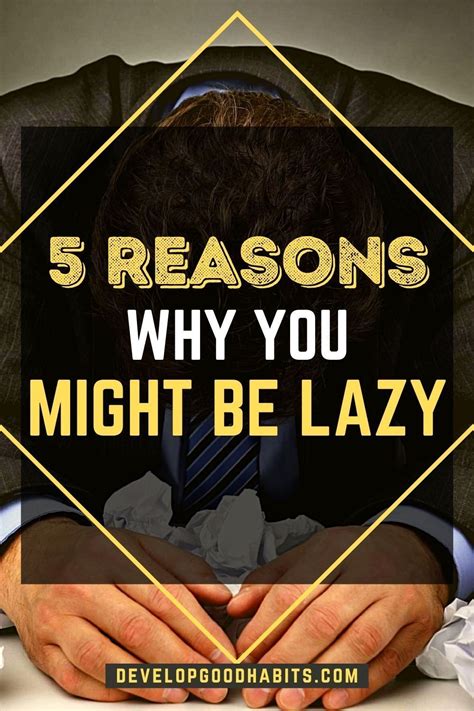 How To Stop Being Lazy And Unmotivated 10 Quick Strategies How To Overcome Laziness Personal