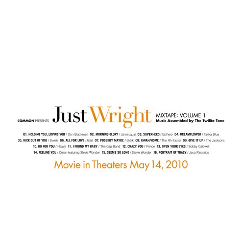 Mixtape: Common Presents – 'Just Wright: Volume 1' | HipHop-N-More