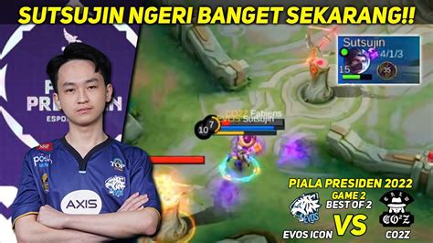 SUTSUJIN MEMBUKTIKAN DIA LAYAK DI EVOS NGERI BANGET MAINNYA EVOS VS