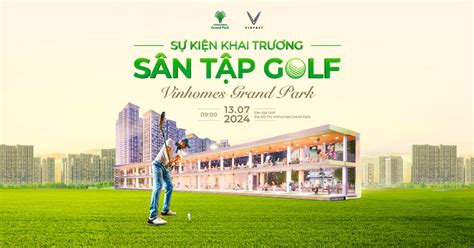 su kien khai truong san tap golf vinhomes grand park