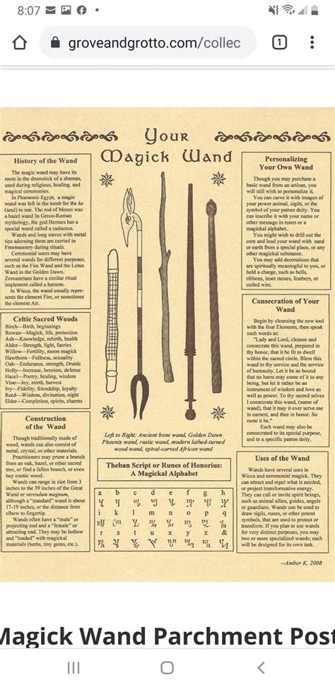 Pin By Maegan Vanzeumeren On Wands Wands Wiccan Spell Book Wiccan