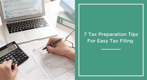 7 Tax Preparation Tips For Easy Tax Filing Robert Hall And Associates