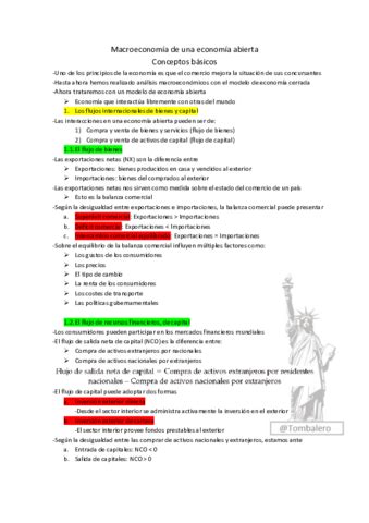 Macroeconom A De Una Econom A Abierta Pdf