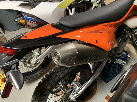 Aomc Mx Akrapovic Slip On Exhaust Ktm