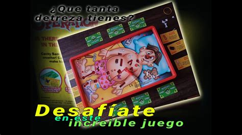 Juego De Mesa Operando Hasbro Como Jugar Pruebas De Juego