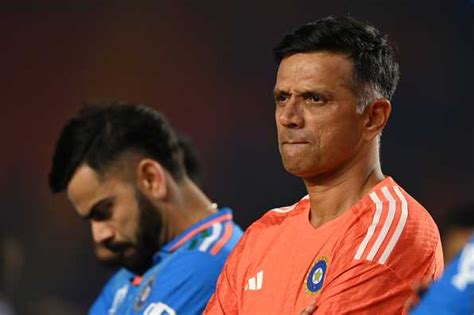 Bcci Extends Contracts Of Dravid And His Support Staff