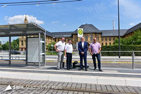 Bergmannstrost Bekommt Barrierefreie Haltestelle BG Klinikum