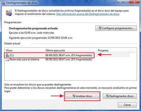 Desfragmentar Disco Duro Guía PC Academia