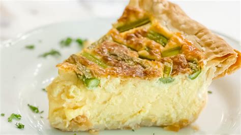 Asparagus Ricotta Cheese Quiche