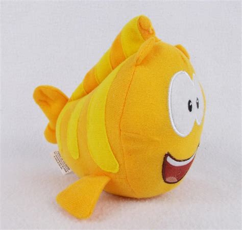 Rare Nickelodeon Bubble Guppies Mr Grouper 7 Plush Stuffed Animal