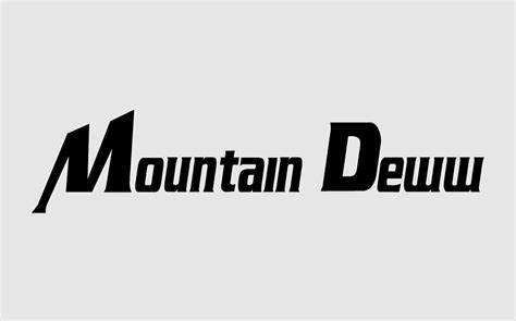 Mountain Dew Font Free Download - Fonts Bee