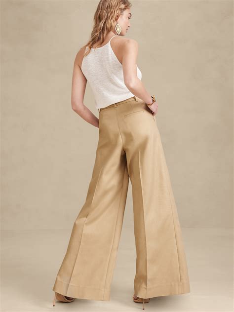 Cruise Wide Leg Pant Banana Republic