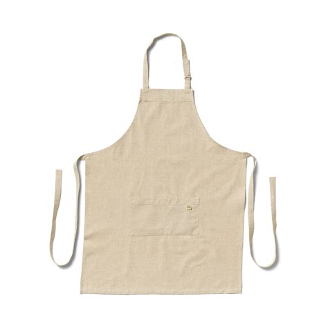 Native Organic Organic Cotton Apron In Cafe Heath Ceramics