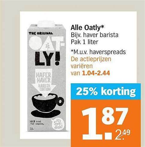 Alle Oatly Aanbieding Bij Albert Heijn