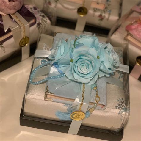 Dulang Hantaran Tema Baby Blue Baptism Christening First Holy