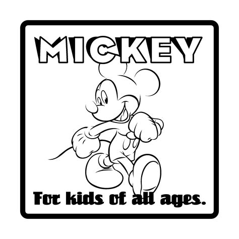 Mickey Mouse Logo PNG Transparent & SVG Vector - Freebie Supply