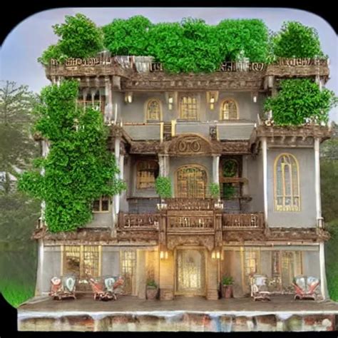 Residence In The Style Of Rivendell Stable Diffusion OpenArt