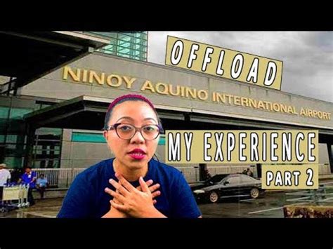 My Immigration Offloaded Experience Naiwan Ng Eroplano Youtube